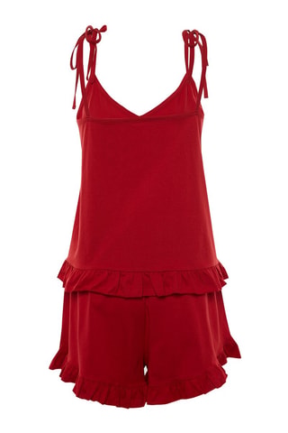 Top et short - Rouge