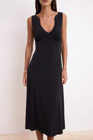 Robe midi - Noir