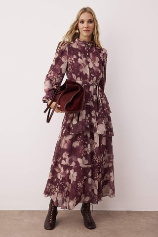 Robe longue - Violet