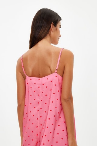 Combishort - Rose et rouge