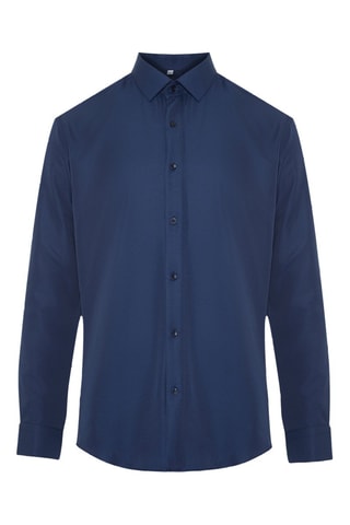 Chemise slim - Bleu