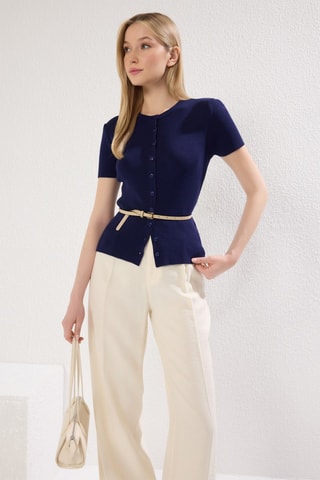 Top - Bleu