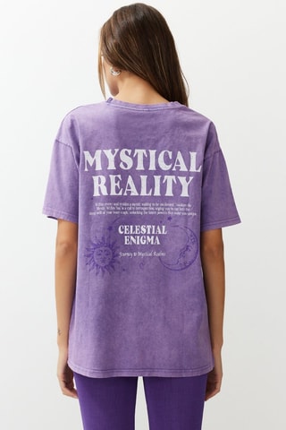 T-shirt oversize - Violet