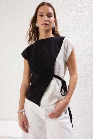 Top - Noir et blanc