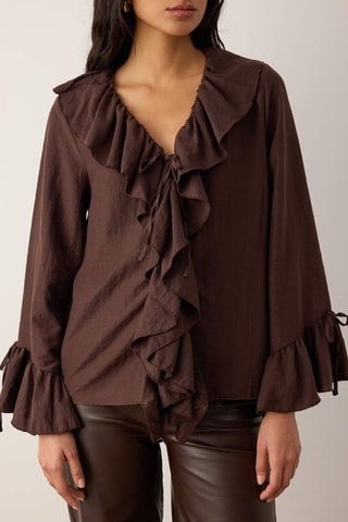 Blouse - Marron