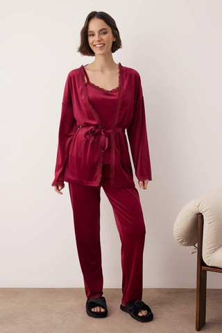 Pyjama 3 pièces - Rouge