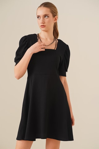 Robe midi - Noir