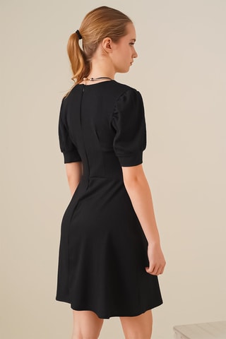 Robe midi - Noir