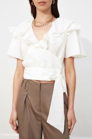 Crop top - Blanc