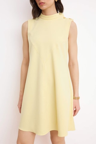 Robe trapèze - Jaune
