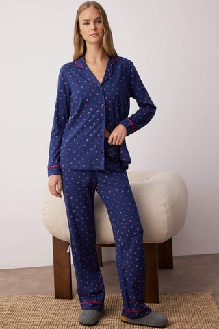 Pyjama - Rouge et bleu