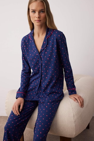 Pyjama - Rouge et bleu
