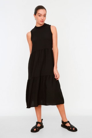 Robe midi - Noir