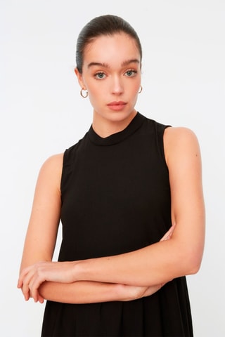 Robe midi - Noir