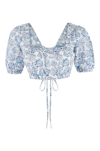 Crop top de plage - Multicolore