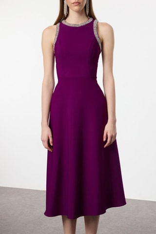 Robe longue - Violet