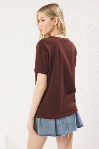 T-shirt - Marron