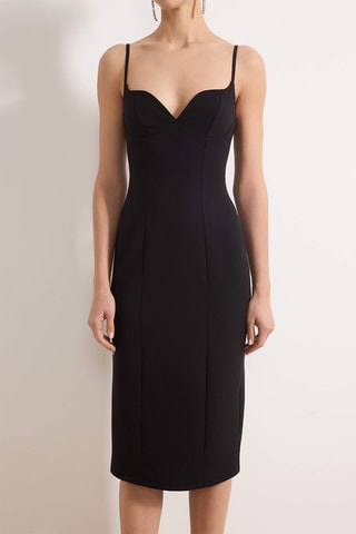 Robe droite - Noir