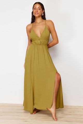 Robe longue - Vert