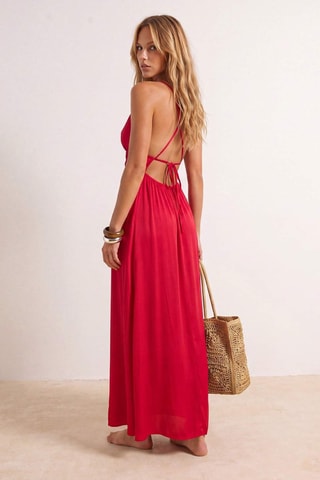 Robe longue - Rouge
