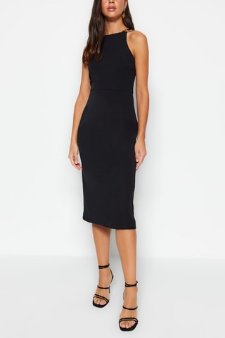 Robe midi - Noir
