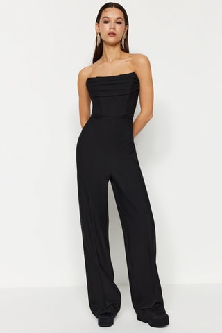 Combinaison bustier - Noir