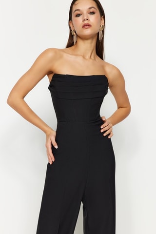 Combinaison bustier - Noir