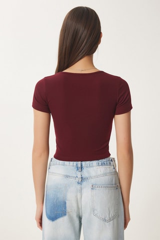 Crop top - Rouge