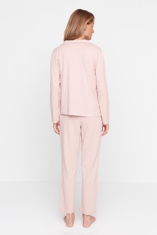 Pyjama 2 pièces - Rose et blanc
