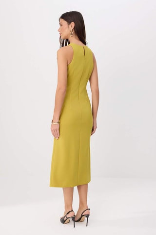 Robe midi - Vert