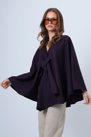 Poncho - Violet