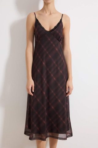 Robe midi - Multicolore