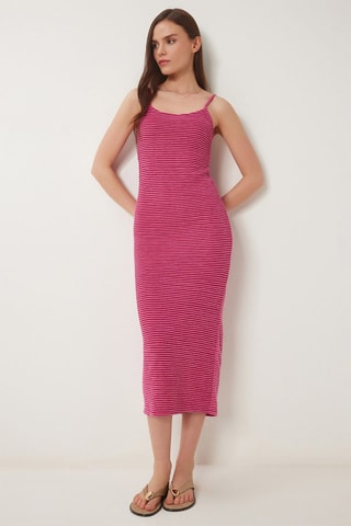 Robe fourreau - Rose