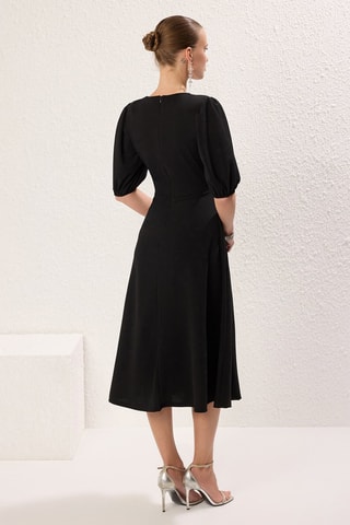 Robe midi - Noir