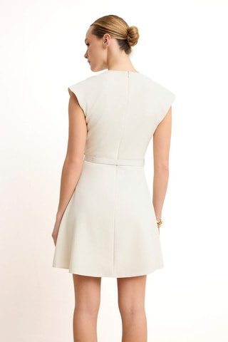 Robe patineuse - Écru