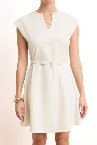 Robe patineuse - Écru