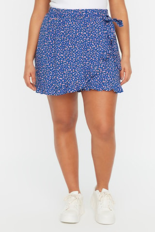 Jupe-short - Bleu