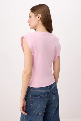 T-shirt regular - Rose