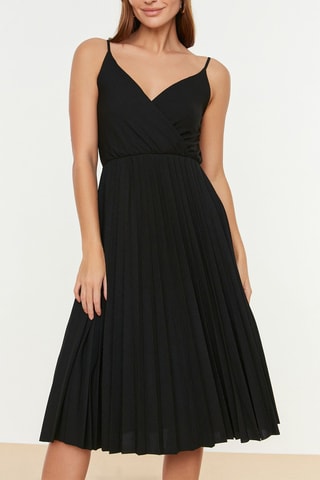 Robe volantée - Noir
