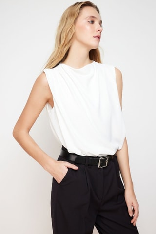 Top - Blanc