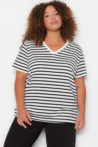 T-shirt - Blanc et noir