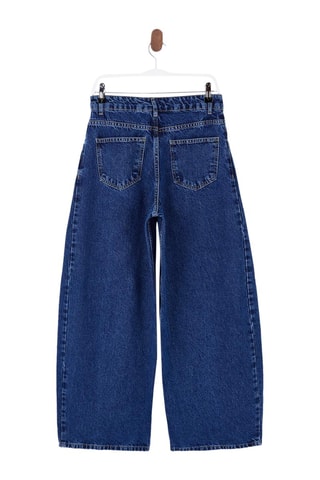 Jean taille haute - Bleu