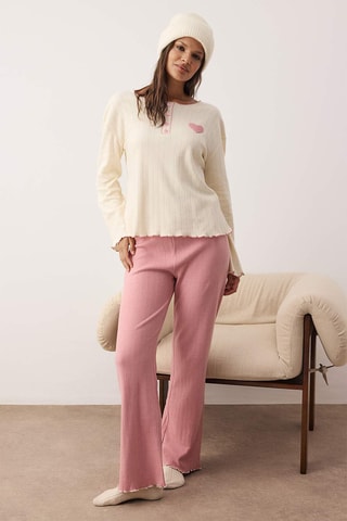 Pyjama - Blanc et rose