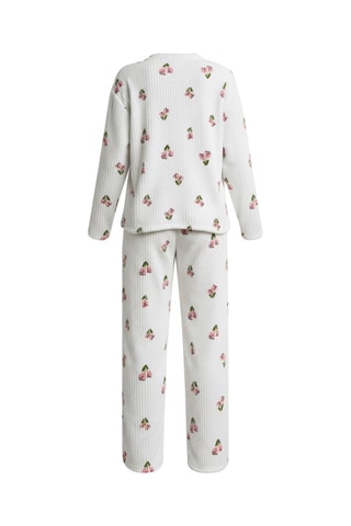 Pyjama - Blanc, vert et rose