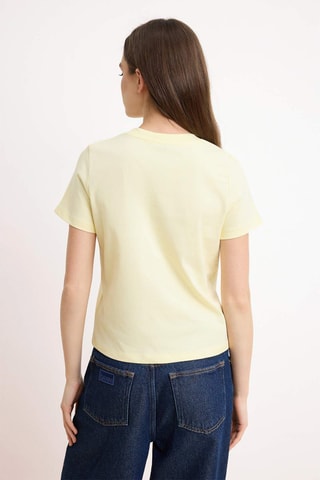 T-shirt regular - Jaune