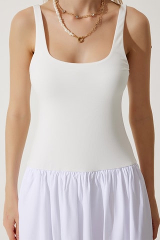 Robe boule - Blanc