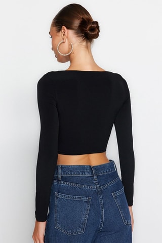 Crop top - Noir