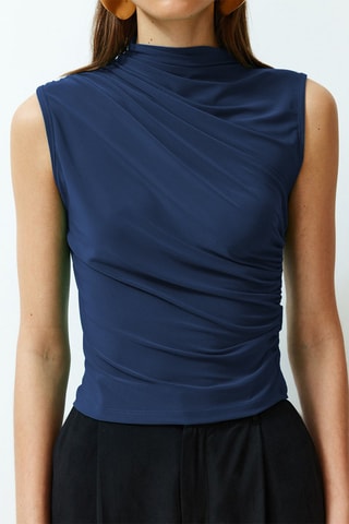 Top - Bleu foncé