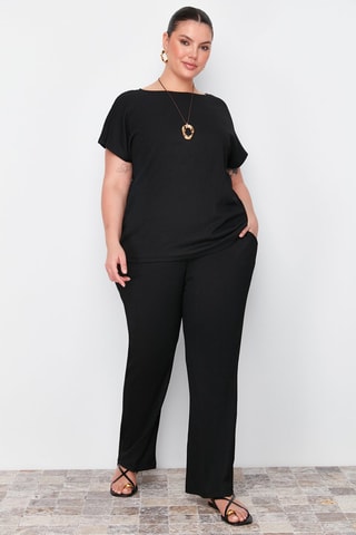 T-shirt et pantalon - Noir