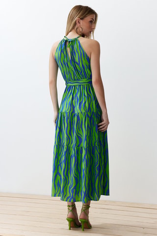 Robe longue - Bleu